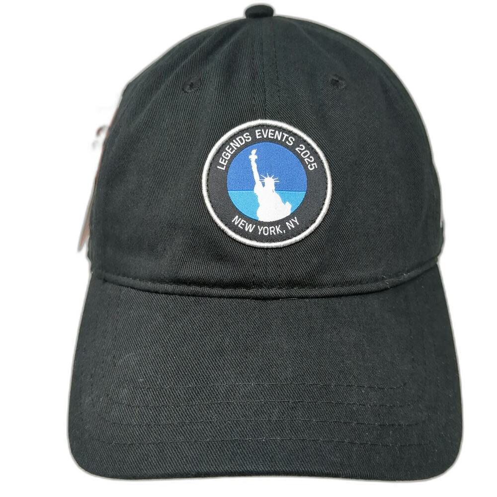 Pukka Baseball Cap Black One Size Slideback New York City Burns & Wilcox Hat